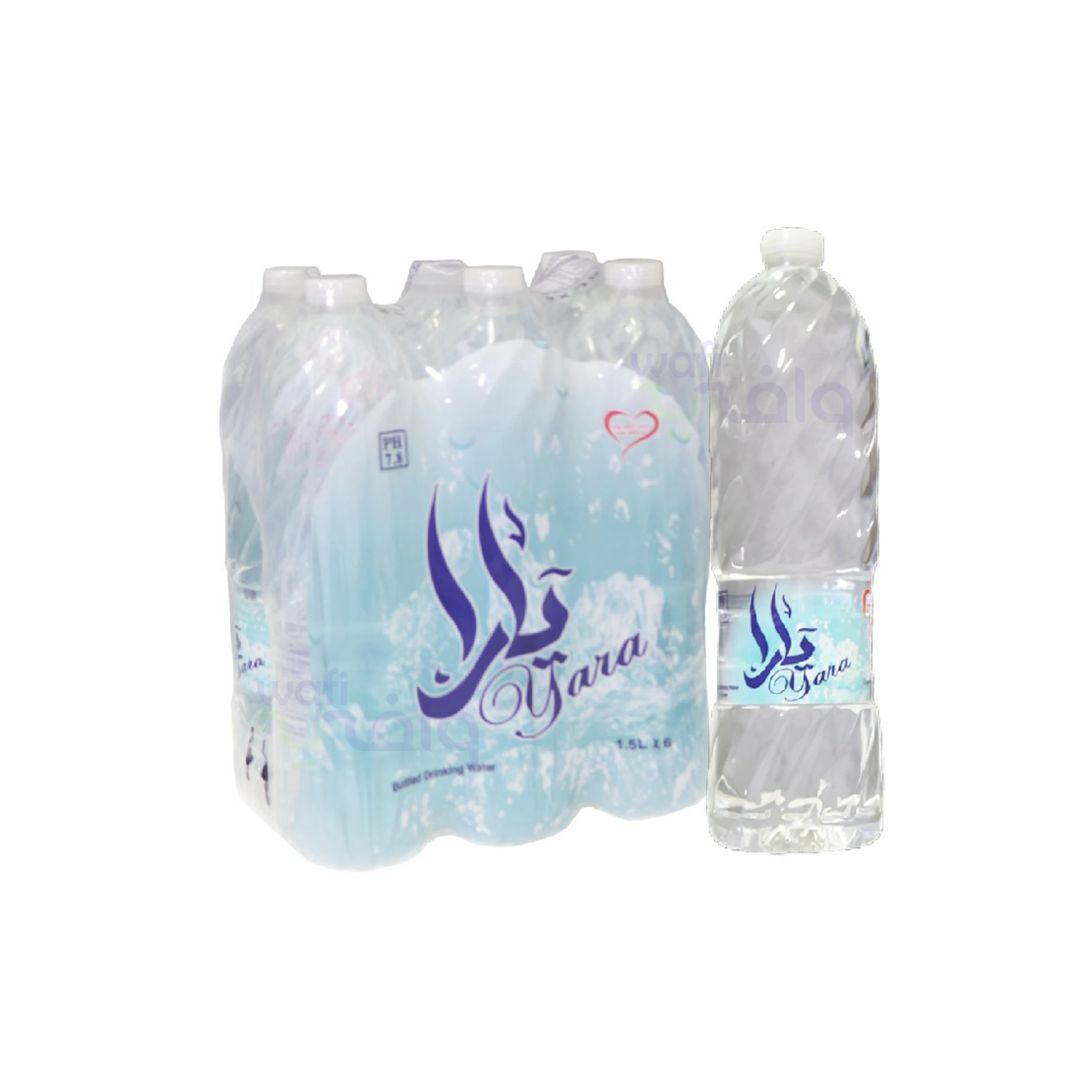 20 شدة مياه يارا 1500 مل 6 عبوات